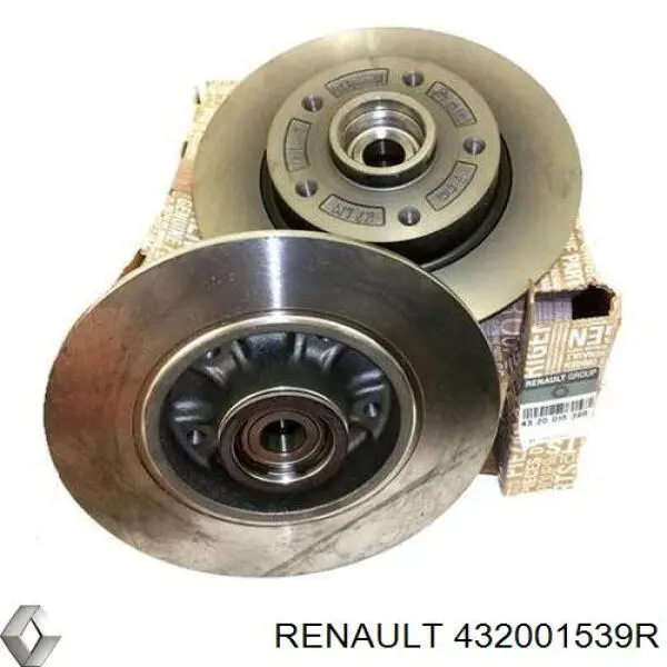 Купить 432001539R Renault (RVI) Диск тормозной задний
