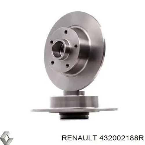 Купить 432002188R Renault (RVI) Диск тормозной задний