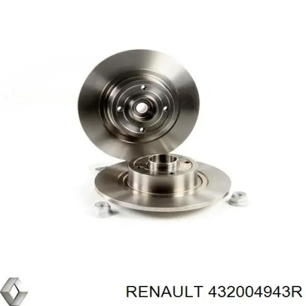 Купить 432004943R Renault (RVI) Диск тормозной задний