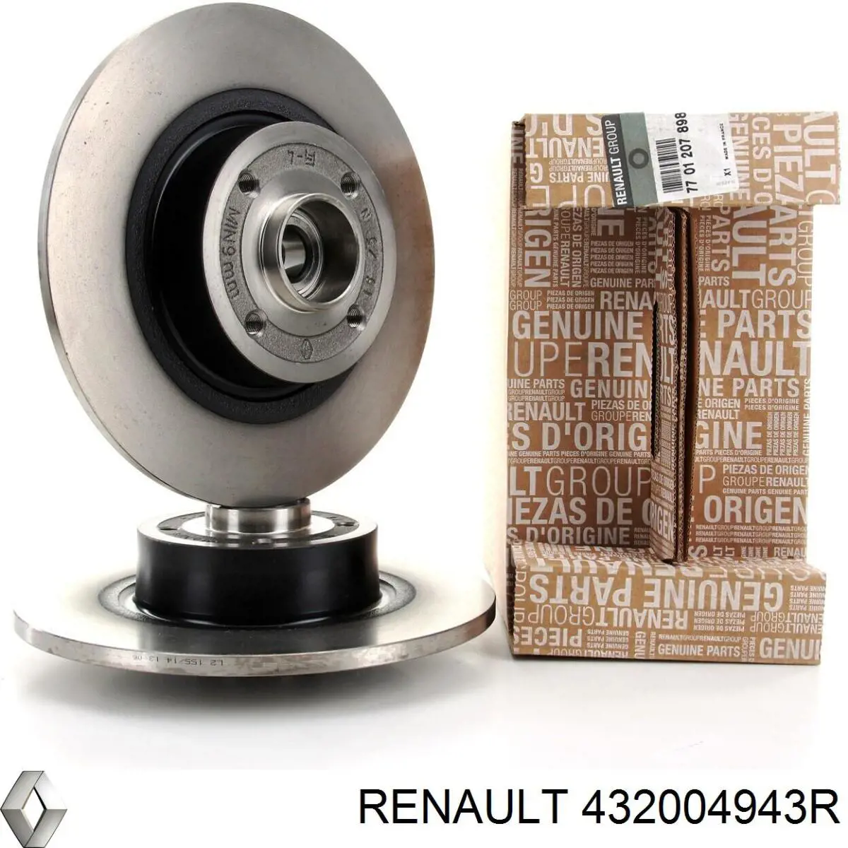 Тормозные диски 432004943R Renault (RVI)