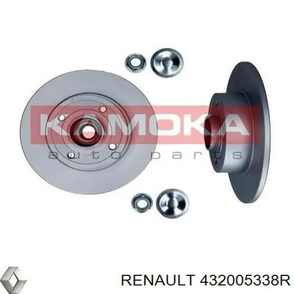 Тормозные диски 432005338R Renault (RVI)