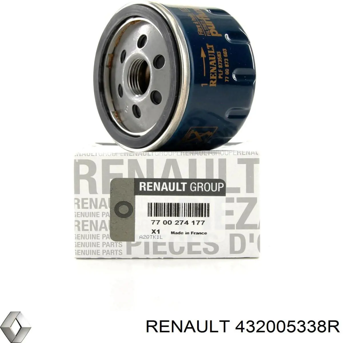 Задний тормозной диск Renault (RVI) 432005338R цена, от 52.48 USD