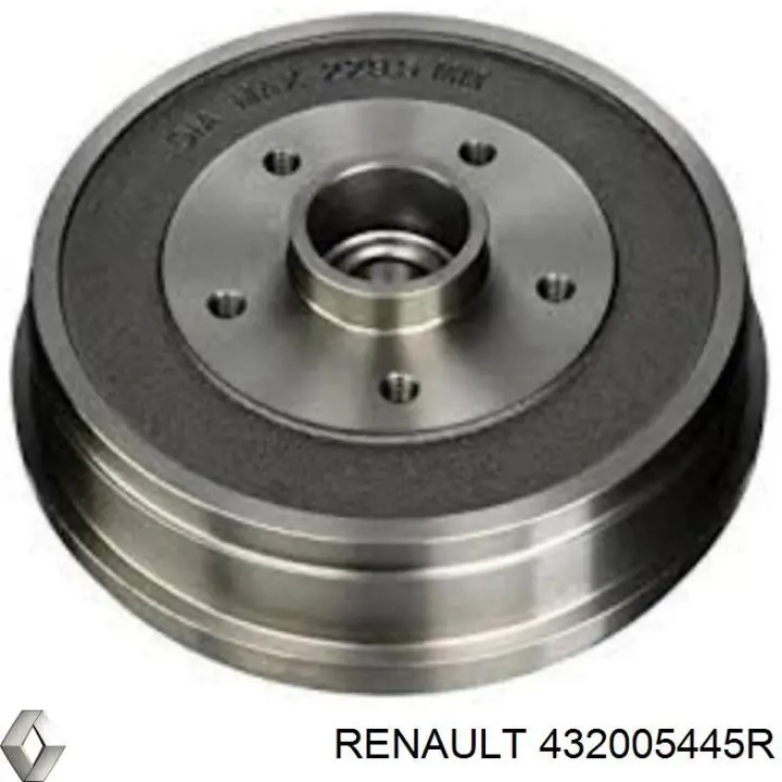 432005445R Renault (RVI) барабан тормозной задний