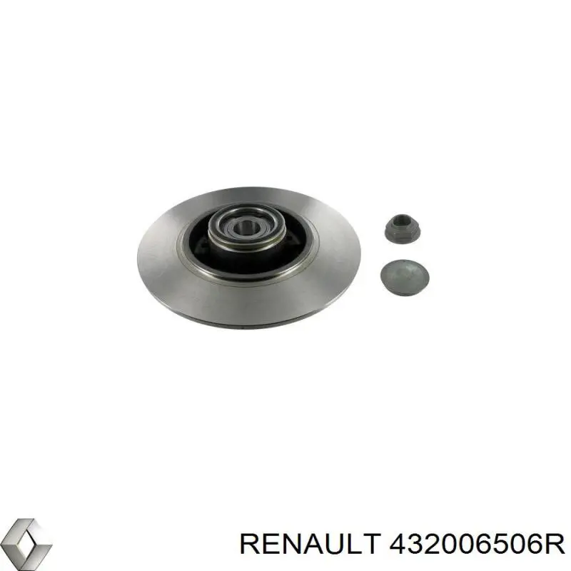 Задний дисковый тормоз Renault (RVI) 432006506R
