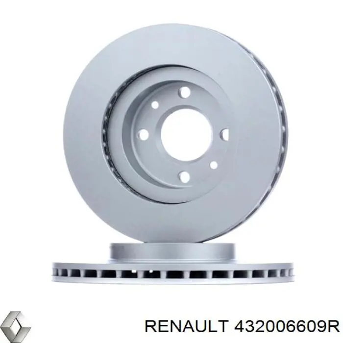 Задний дисковый тормоз Renault (RVI) 432006609R