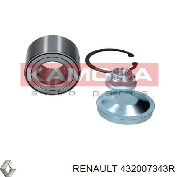 Тормозные диски 432007343R Renault (RVI)