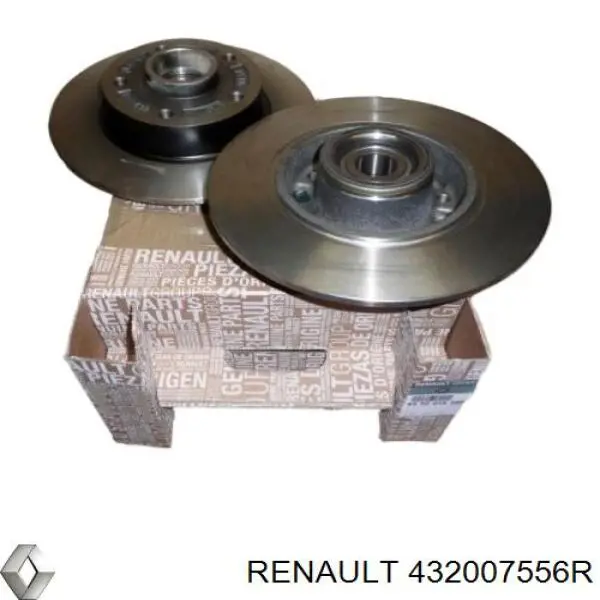 Задний дисковый тормоз Renault (RVI) 432007556R