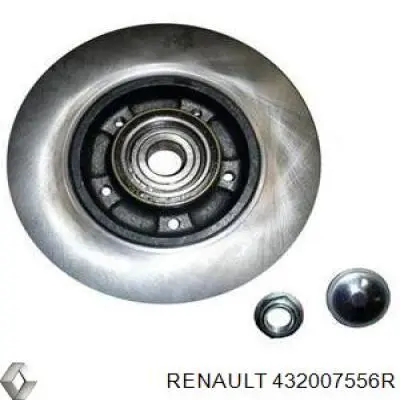 Задний тормозной диск Renault (RVI) 432007556R цена, от 78.44 USD