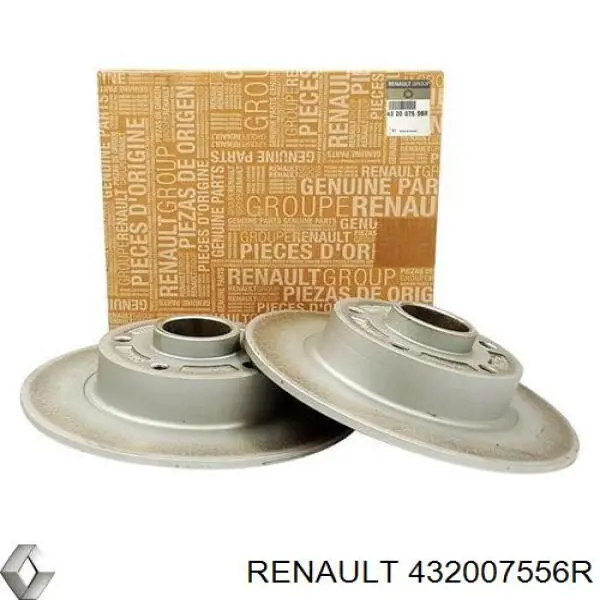 Купить 432007556R Renault (RVI) Диск тормозной задний