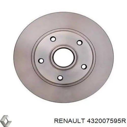 Тормозные диски 432007595R Renault (RVI)