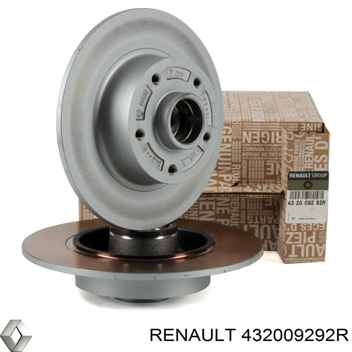 432009292R Renault (RVI) тормозные диски