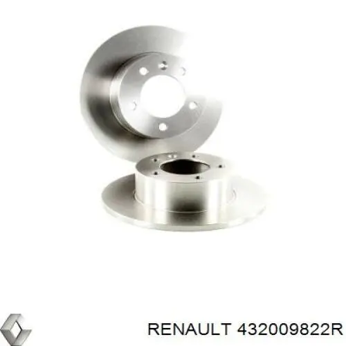 Купить 432009822R Renault (RVI) Диск тормозной задний