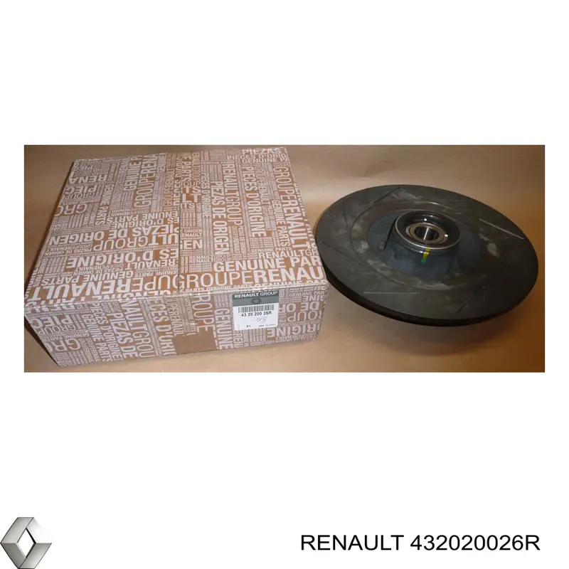 Купить 432020026R Renault (RVI) Диск тормозной задний