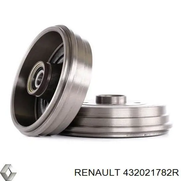 432021782R Renault (RVI) барабан тормозной задний