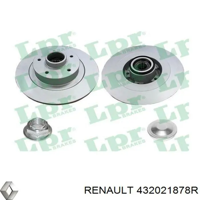 432021878R Renault (RVI) Дисковый тормоз