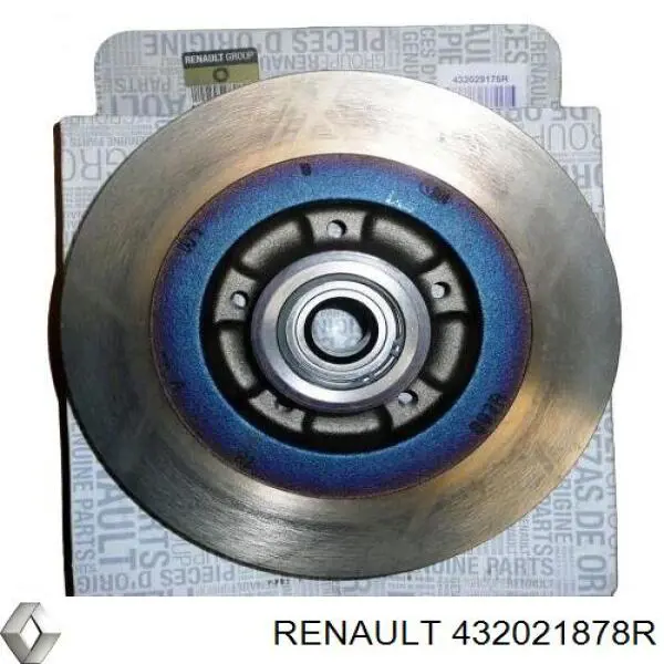 Купить 432021878R Renault (RVI) Диск тормозной задний