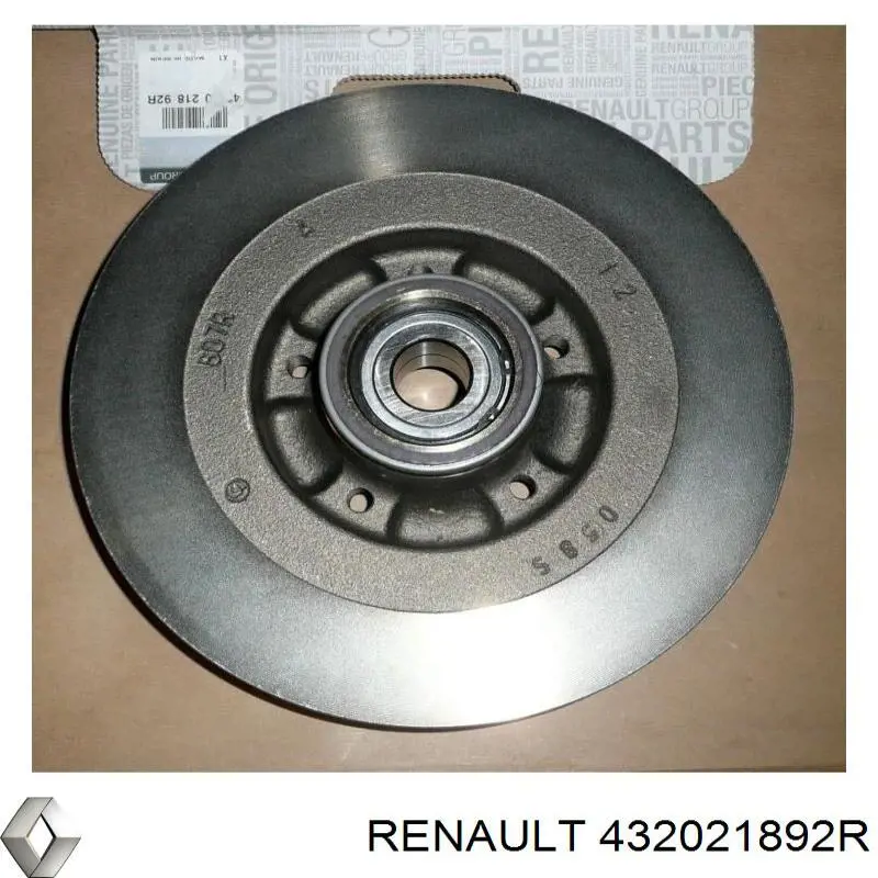 432021892R Renault (RVI) тормозные диски