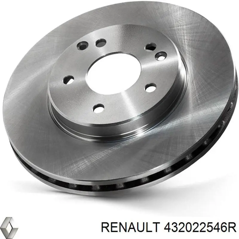 432022546R Renault (RVI) tambor do freio traseiro