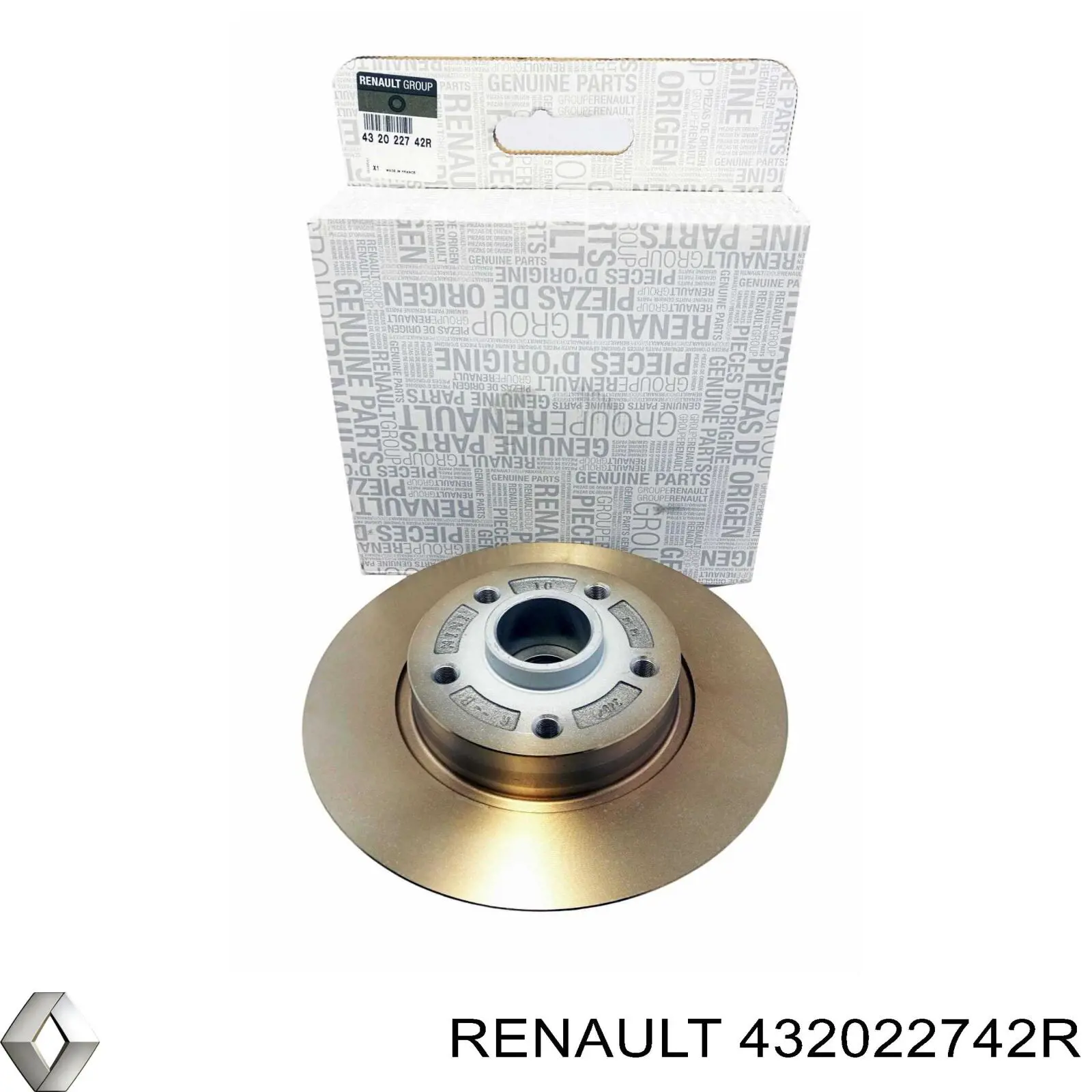 432022742R Renault (RVI) Дисковый тормоз