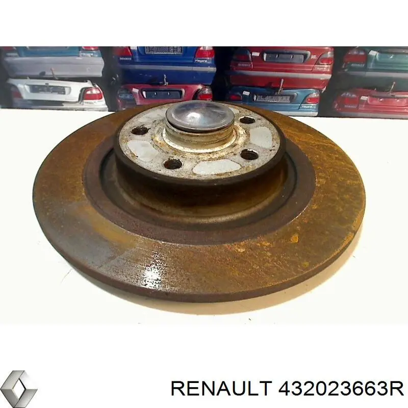 432023663R Renault (RVI) Диск тормозной задний