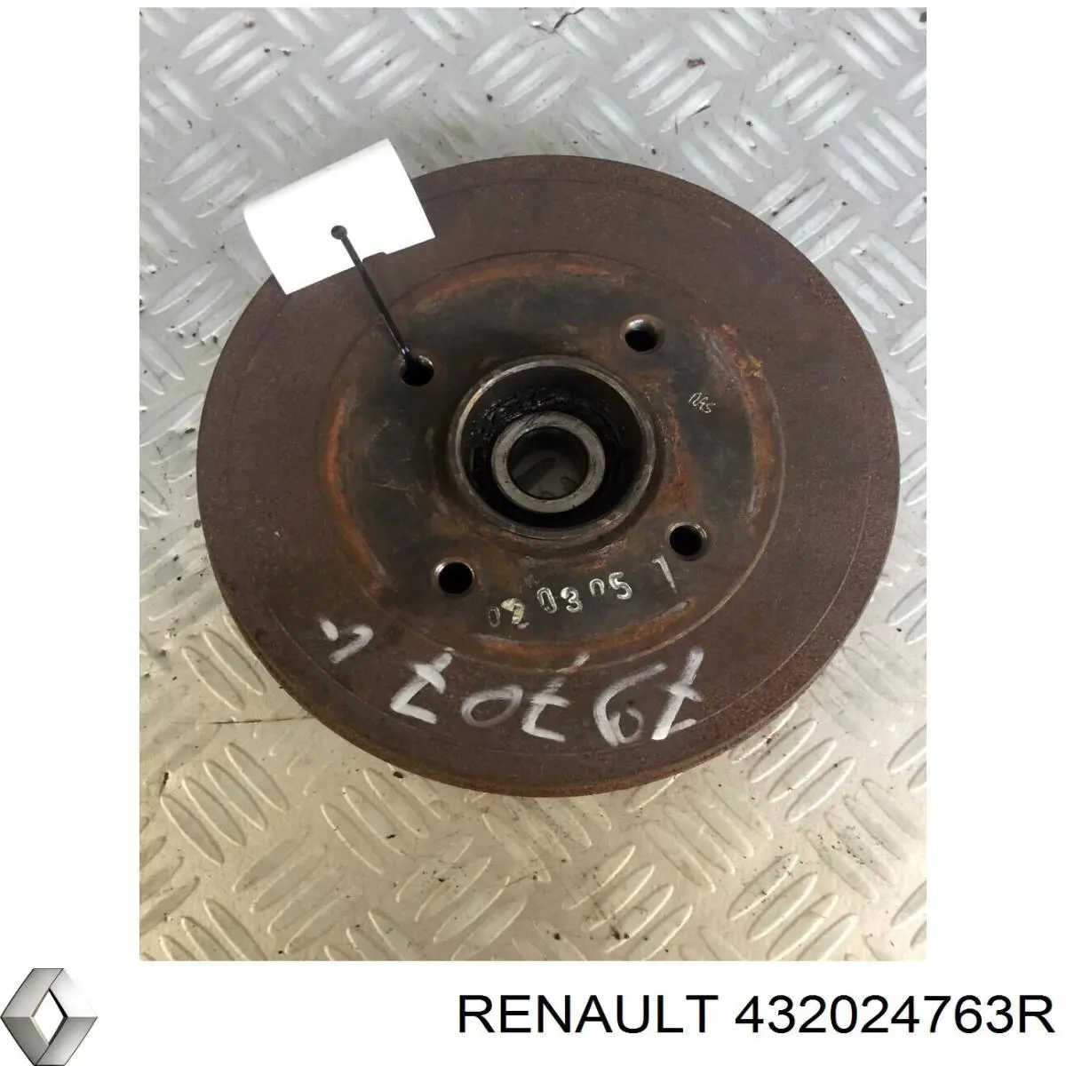 Барабан тормозной задний Renault (RVI) 432024763R цена, от 45.08 USD