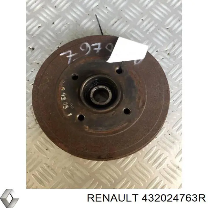 Купить 432024763R Renault (RVI) Тормозной барабан