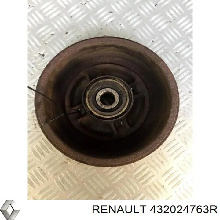 432024763R Renault (RVI) Тормозной барабан