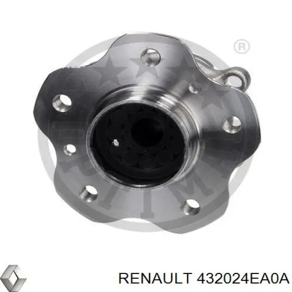 Ступицы задних колес Renault (RVI) 432024EA0A цена, от 143.39 USD