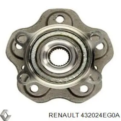 Купить 432024EG0A Renault (RVI) Задняя шпиндель