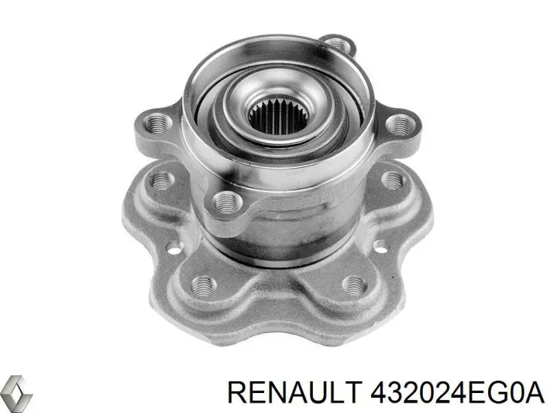 Задняя ступица 432024EG0A Renault (RVI)