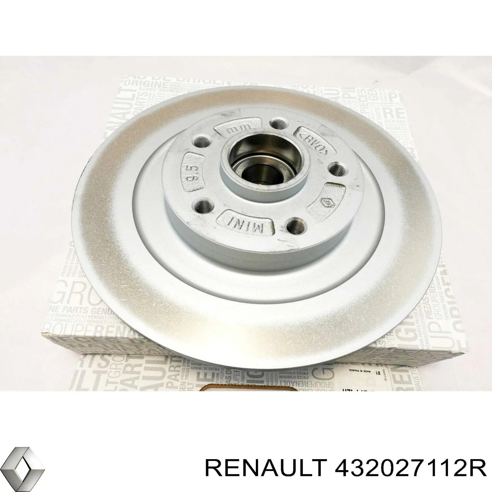 Тормозные диски 432027112R Renault (RVI)