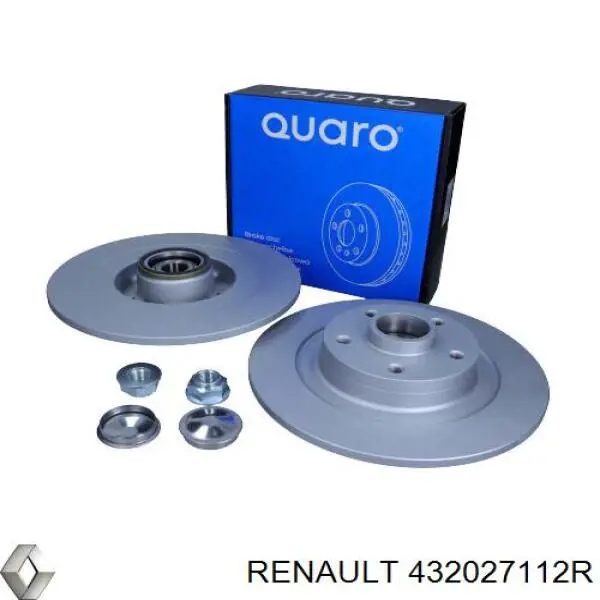 Купить 432027112R Renault (RVI) Диск тормозной задний