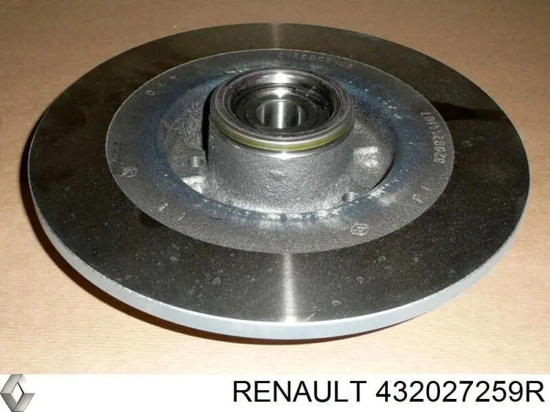 Тормозные диски 432027259R Renault (RVI)