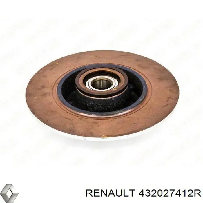 Задний тормозной диск Renault (RVI) 432027412R цена, от 127.10 USD