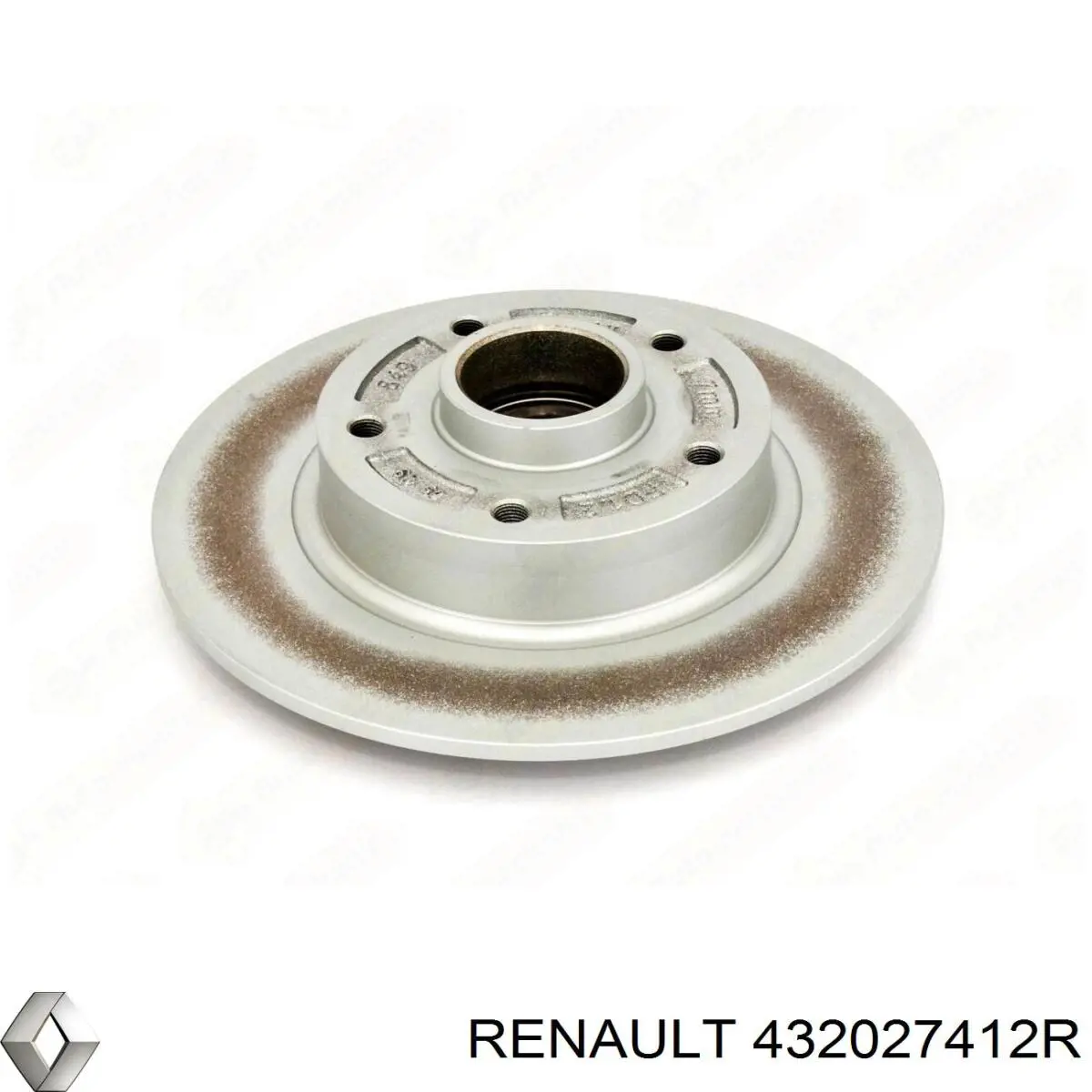 Тормозные диски 432027412R Renault (RVI)