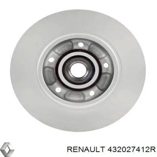 Задний дисковый тормоз Renault (RVI) 432027412R
