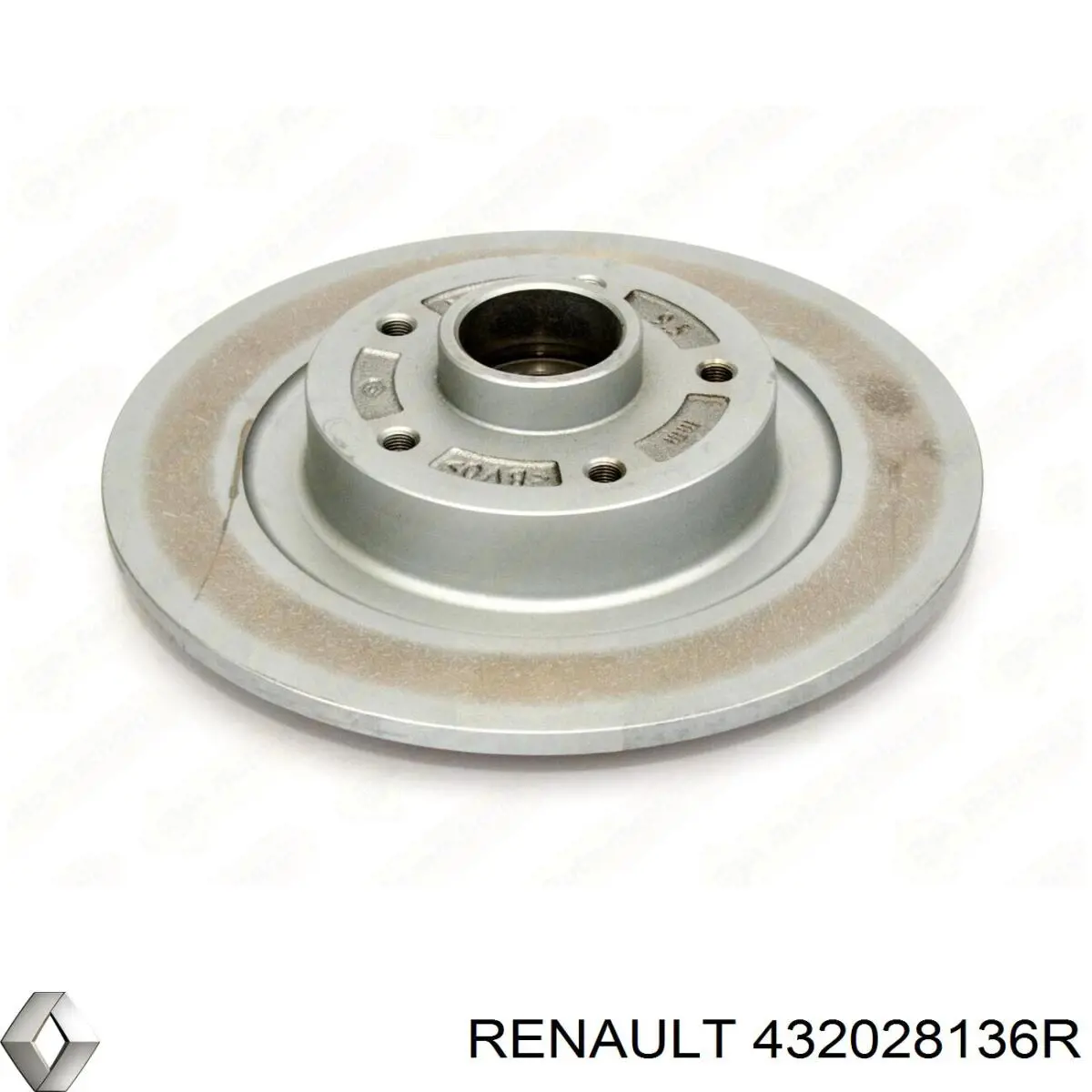 Купить 432028136R Renault (RVI) Диск тормозной задний