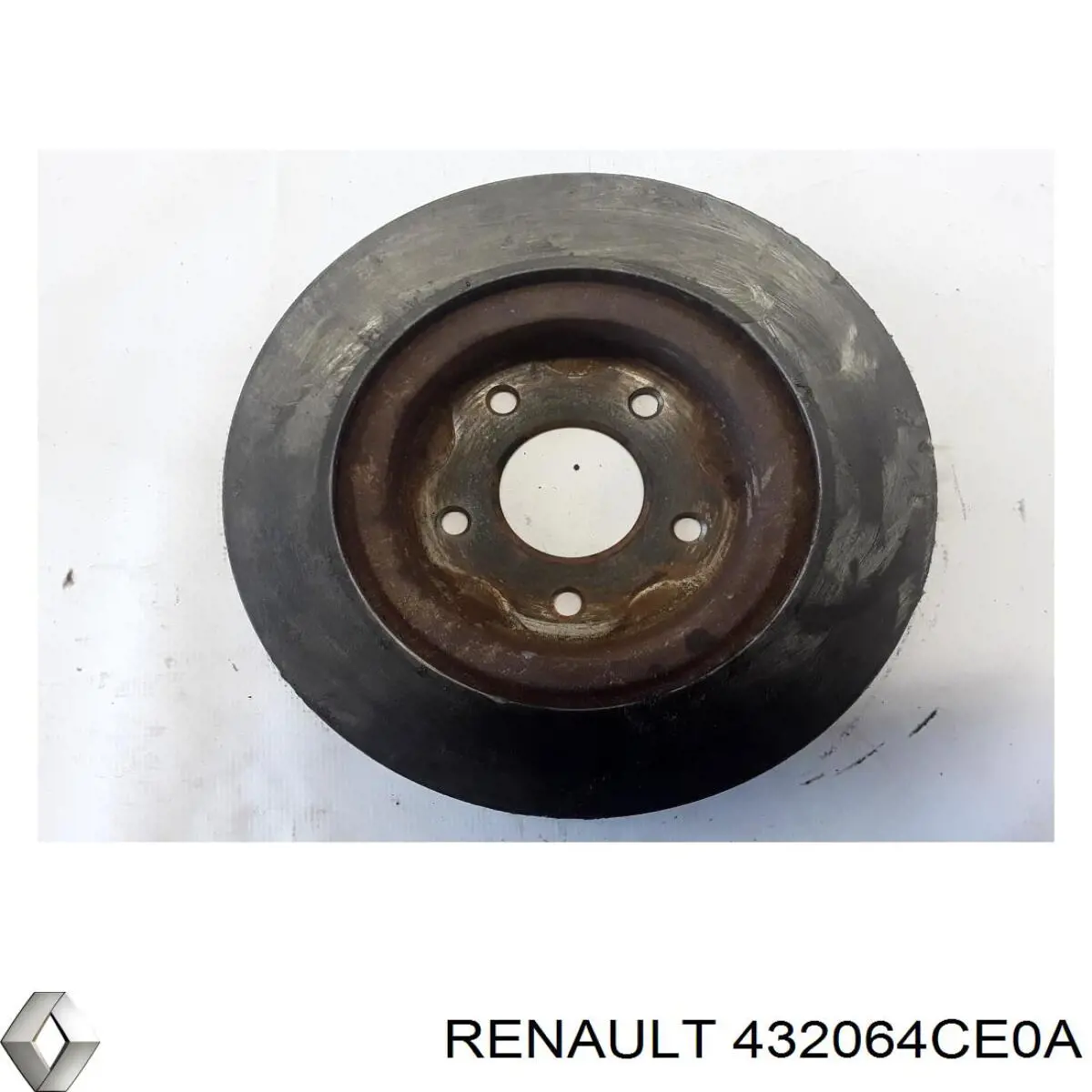 432064CE0A Renault (RVI) disco do freio traseiro