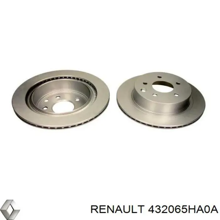 432065HA0A Renault (RVI) тормозные диски