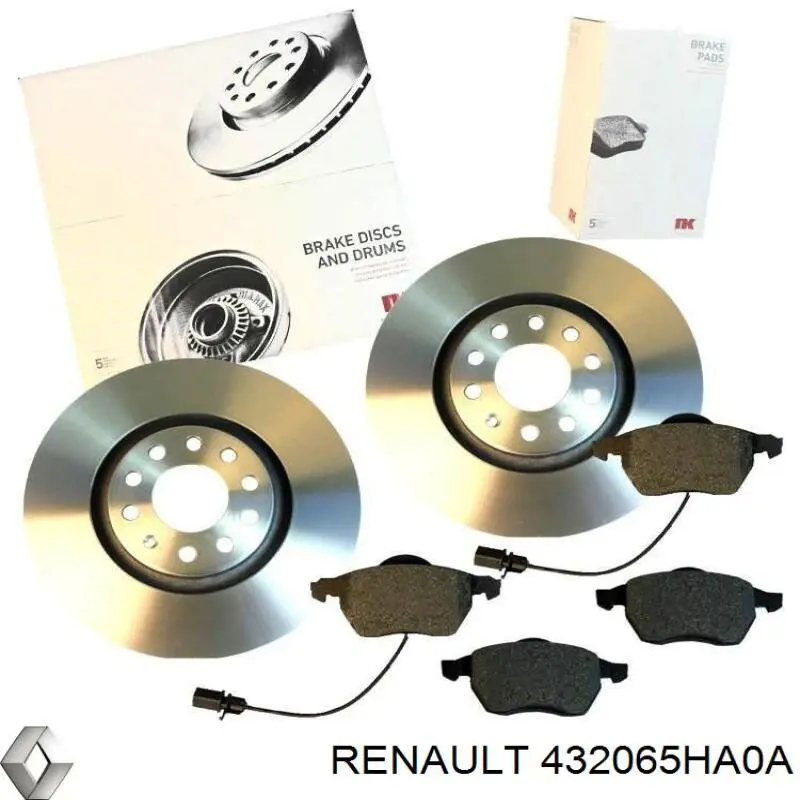 Задний тормозной диск Renault (RVI) 432065HA0A цена, от 13.94 USD