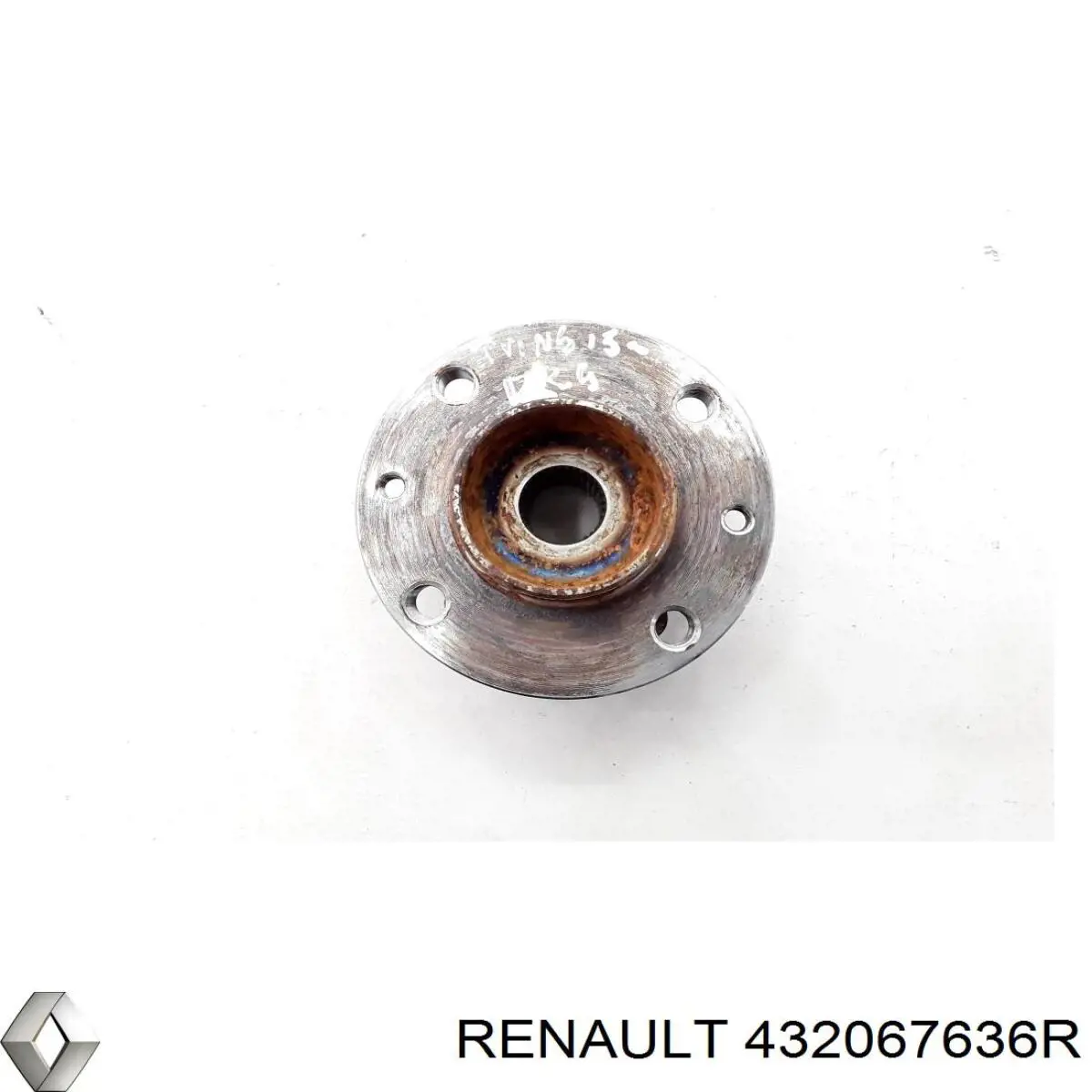 432067636R Renault (RVI) cubo traseiro