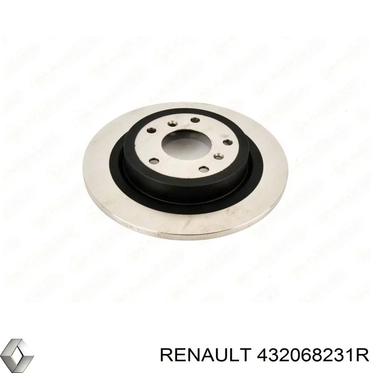 Задний тормозной диск Renault (RVI) 432068231R цена, от 38.04 USD