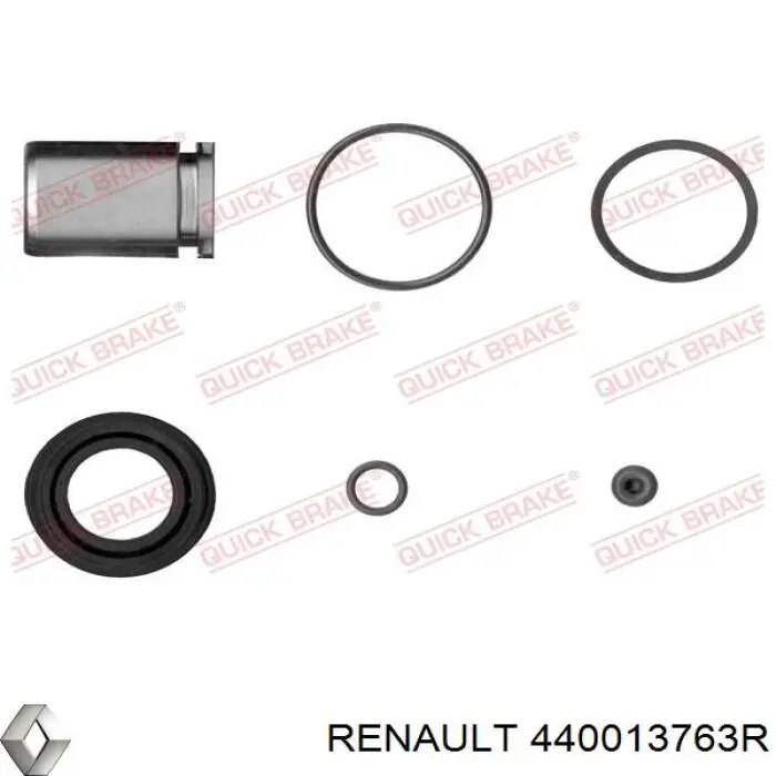 Тормозной суппорт правый задний Renault (RVI) 440013763R цена, от 160.71 USD