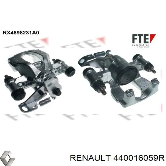 Купить 440016059R Renault (RVI) Суппорт задний правый