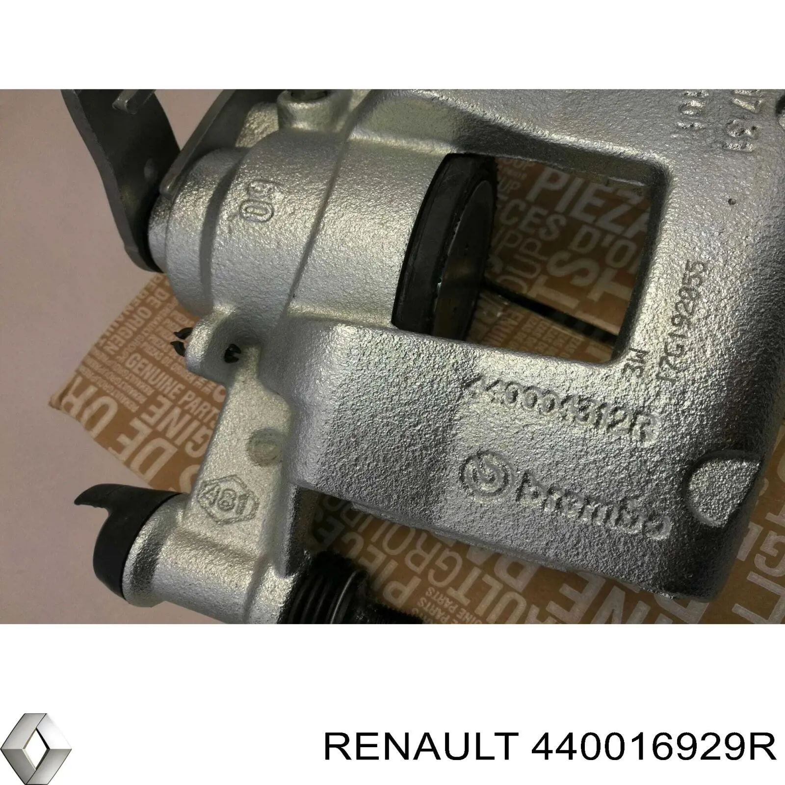 Суппорт задний правый 440016929R Renault (RVI)