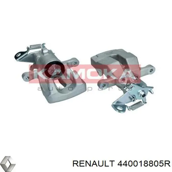 440018805R Renault (RVI) suporte do freio traseiro direito