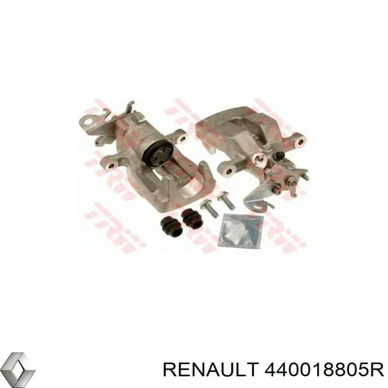 Pinza de freno trasero derecho 440018805R Renault (RVI)