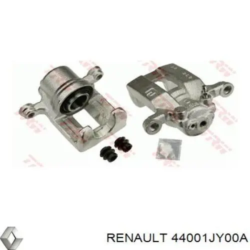 Суппорт тормозной задний правый 44001JY00A Renault (RVI)