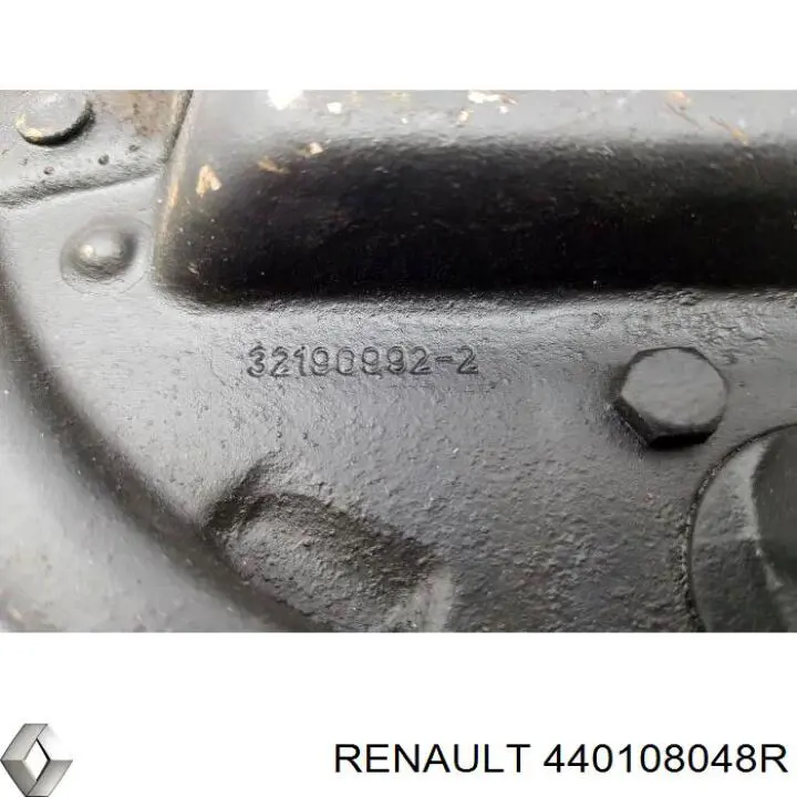 7701048290 Renault (RVI) Диск опорный заднего тормозного барабана левый