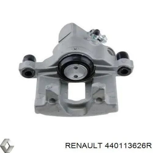 440113626R Renault (RVI) suporte do freio traseiro esquerdo